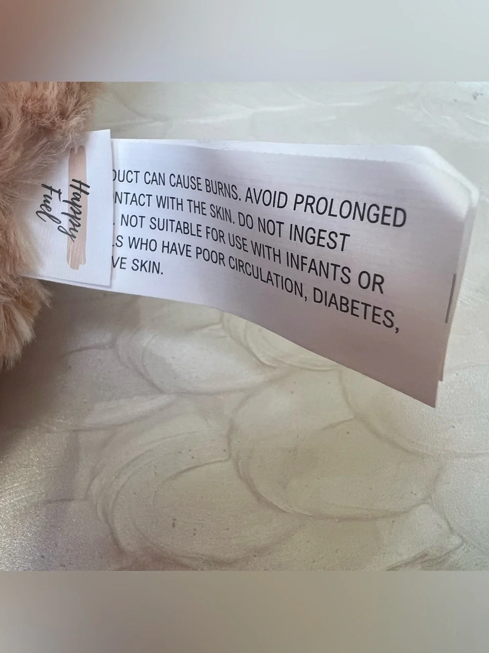 Happy Fuel‎ Dumpling The Golden Dog Plush Heating Pad Golden Retriever NWT